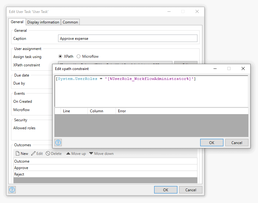 User Assignment Example